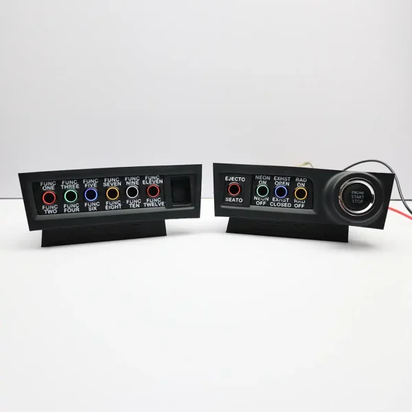 ZAPPSWORKS - Coin Cubby LED Push Button Switch Panel | Toyota 86 • Subaru BRZ • Scion FR-S (2012–2021)